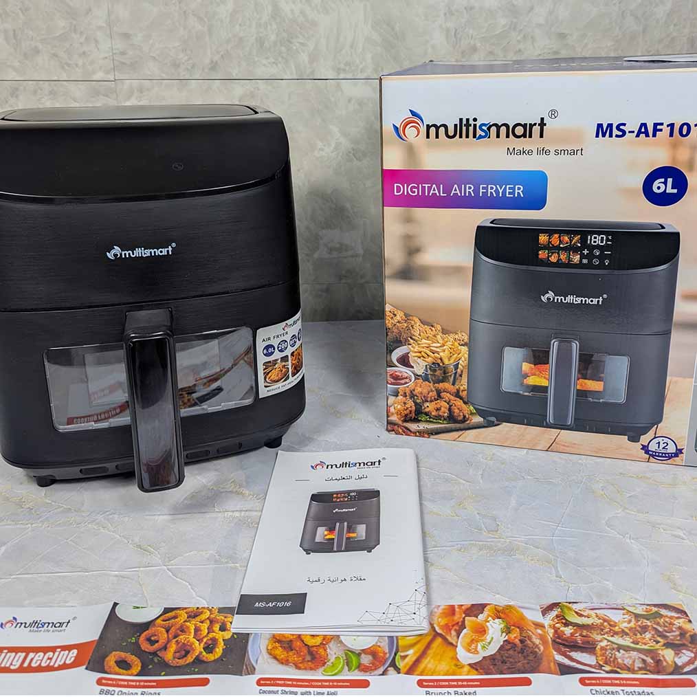 مقلاة هوائية multismart 6 لتر