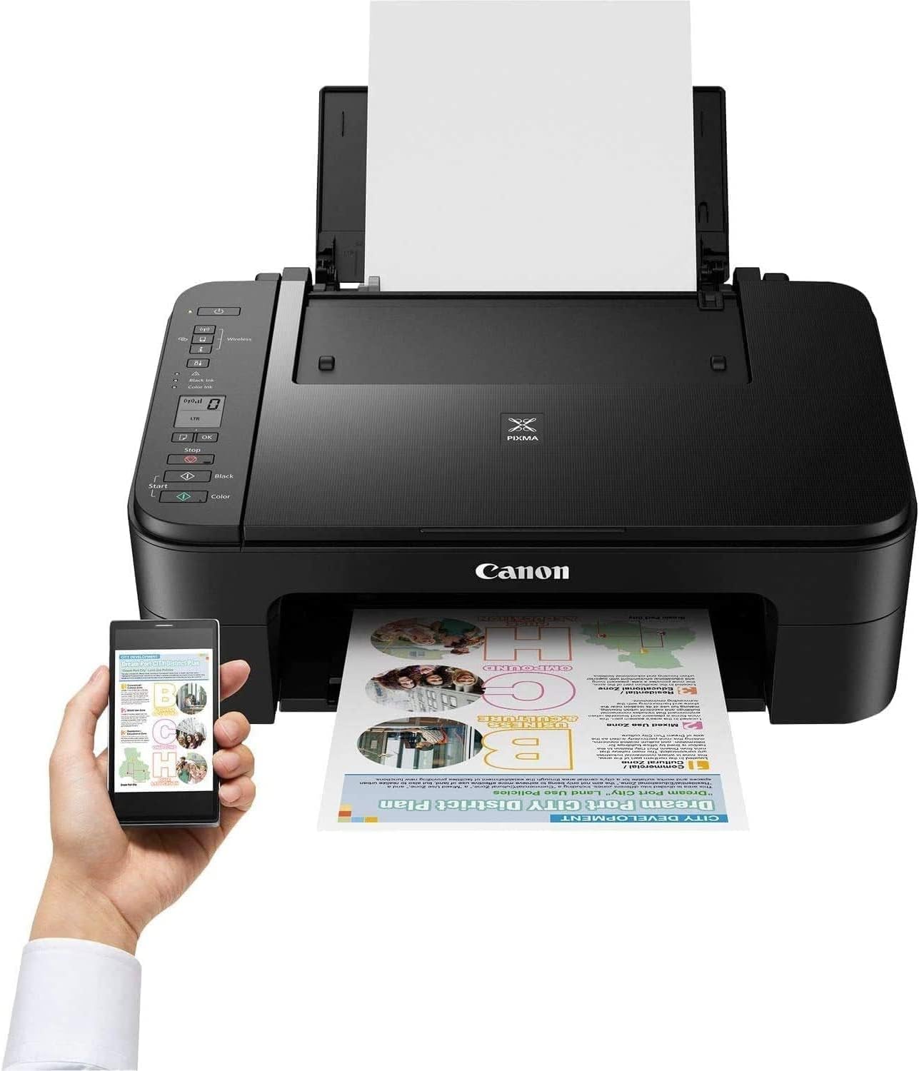 Imprimante CANON TS3340 (Imprimer - Scanner - Photocopie - WI-FI)