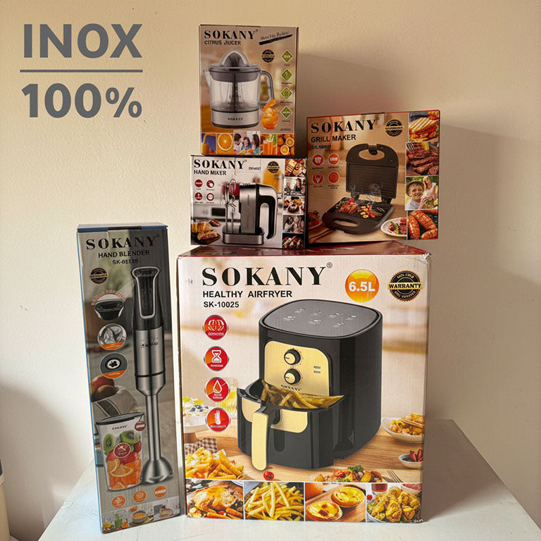 PACK SOKANY (05) PIÉCES I باك سوكاني (05) أجهزة كهرومنزلية