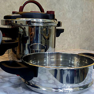 طقم كوكوط منيت "كيتشن لاب" 5في1 (7+5لتر) إنوكس 18/10